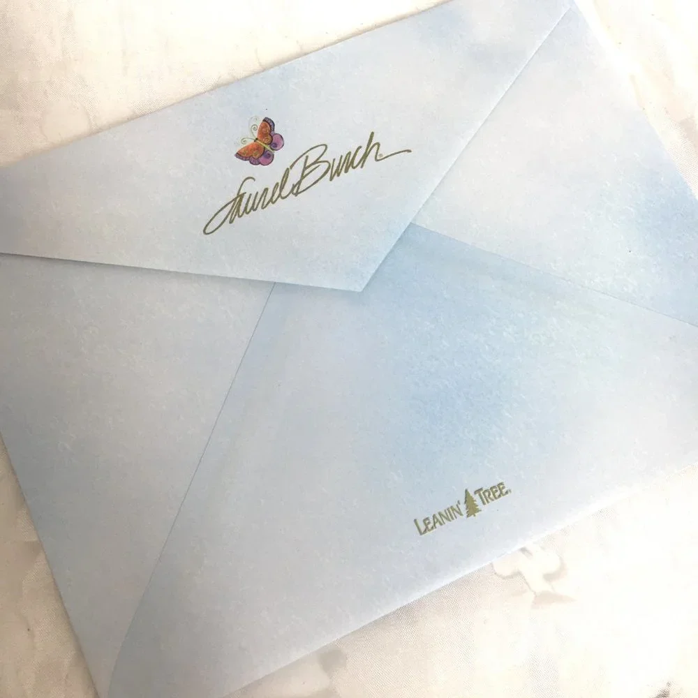 Laurel Burch Greeting cards - 5 with envelope - New